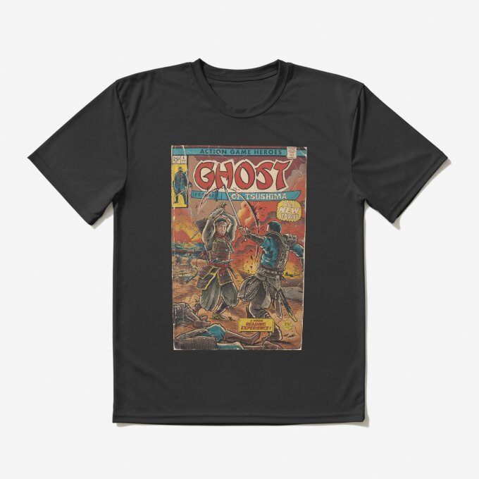 Ghost of Tsushima Fan Art Comic Cover T-Shirt 5