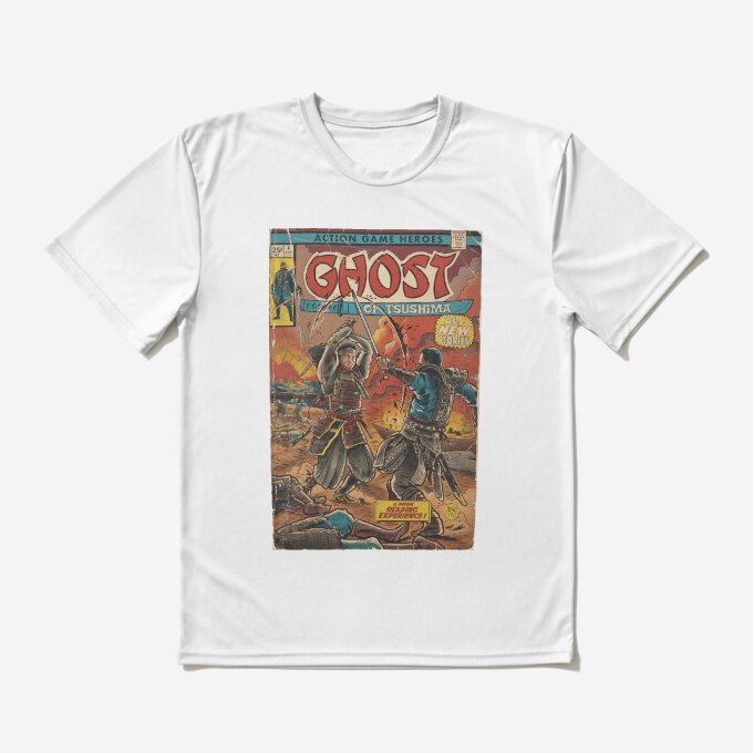 Ghost of Tsushima Fan Art Comic Cover T-Shirt 6