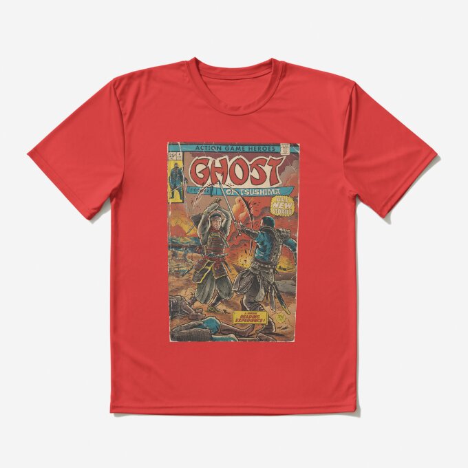 Ghost of Tsushima Fan Art Comic Cover T-Shirt 10