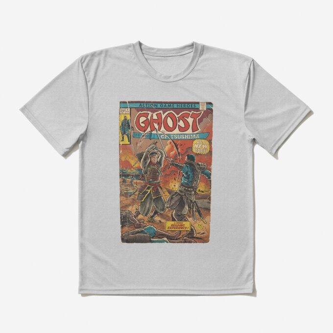 Ghost of Tsushima Fan Art Comic Cover T-Shirt 7