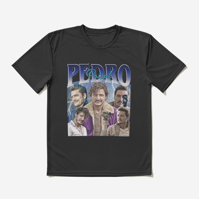 Pedro Pascal The Last of Us Homage Graphic T-Shirt 5
