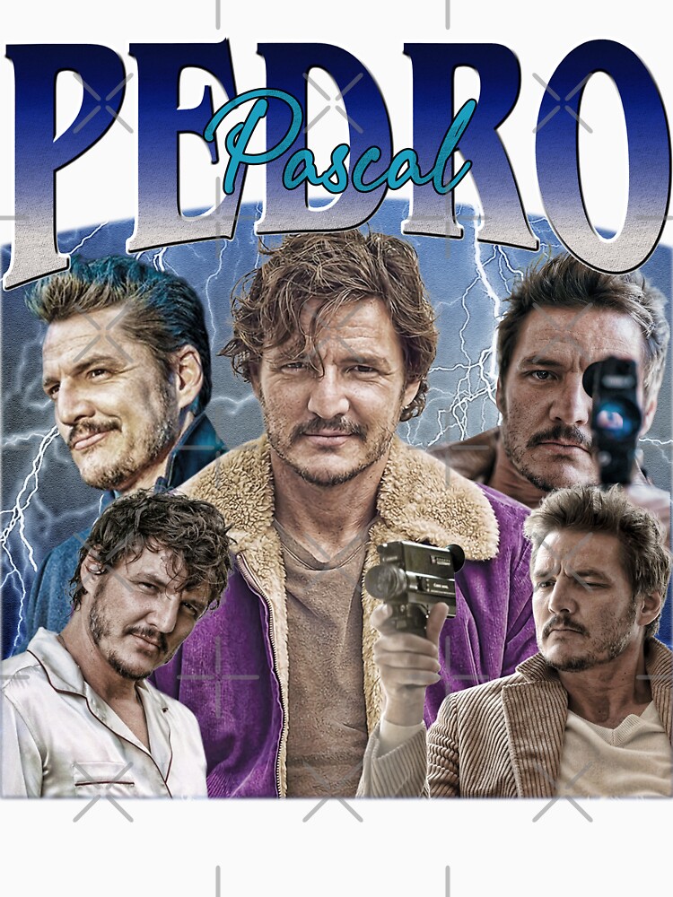 Pedro Pascal The Last of Us Homage Graphic T-Shirt 4