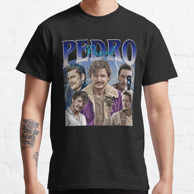 Pedro Pascal The Last of Us Homage T-Shirt LOU182 2