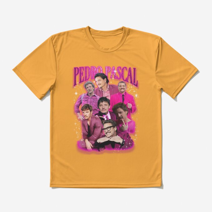Pedro Pascal The Last of Us Pink T-Shirt 11