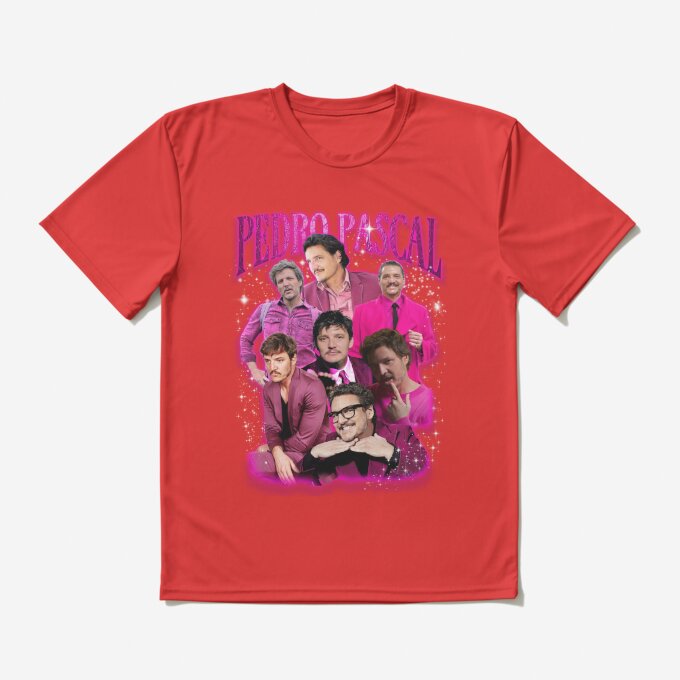 Pedro Pascal The Last of Us Pink T-Shirt 10