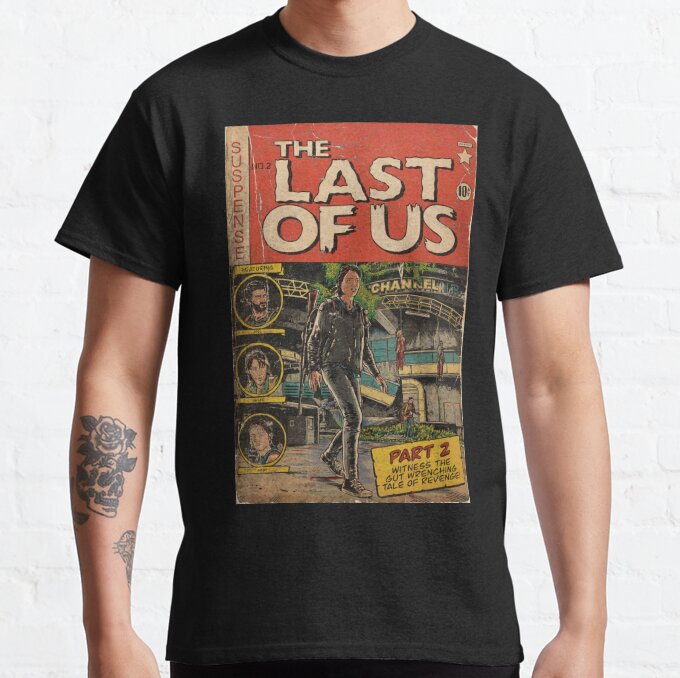 The Last of Us 2 Channel 13 Comic Cover T-Shirt 2