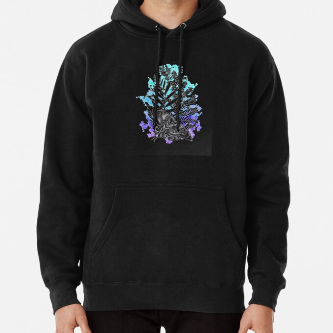 The Last of Us Colorful Tattoo Hoodie 4