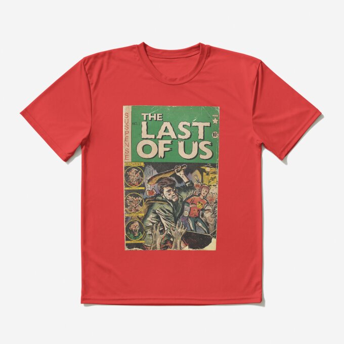 The Last of Us Comic Cover Fan Art T-Shirt 10
