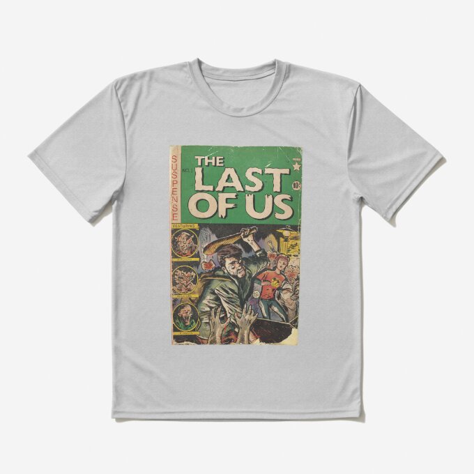 The Last of Us Comic Cover Fan Art T-Shirt 7