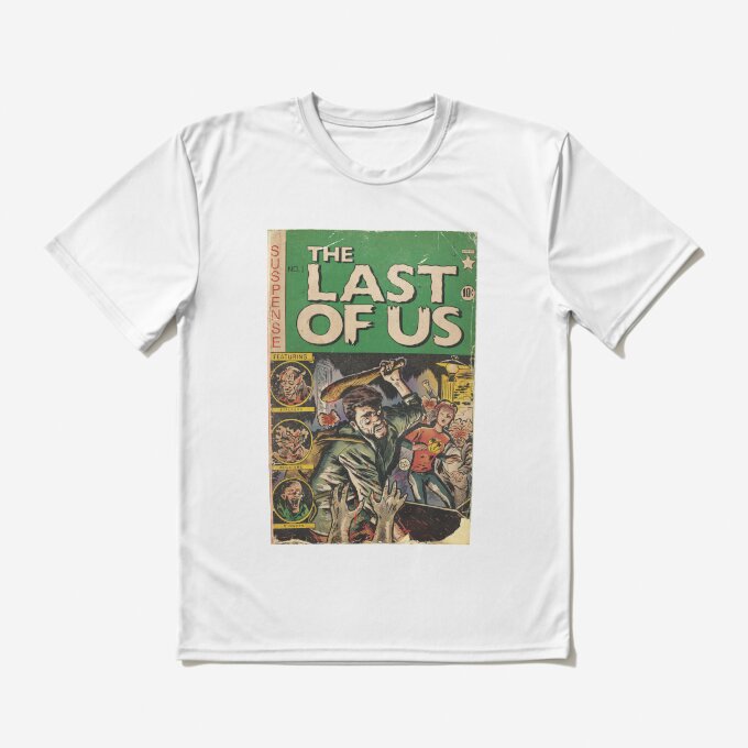 The Last of Us Comic Cover Fan Art T-Shirt 6
