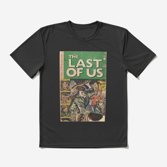 The Last of Us Comic Cover Fan Art T-Shirt 5