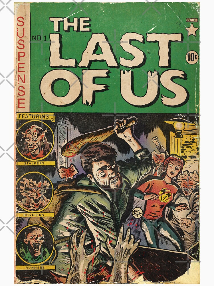 The Last of Us Comic Cover Fan Art T-Shirt 4