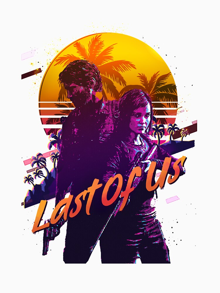 The Last of Us Ellie and Joel T-Shirt LOU192 4