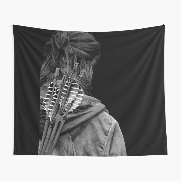 The Last Of Us Ellie Character Portrait Tapestry LOU150 2