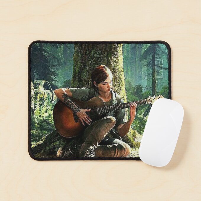 The Last of Us Ellie Guitar Mouse Pad 1