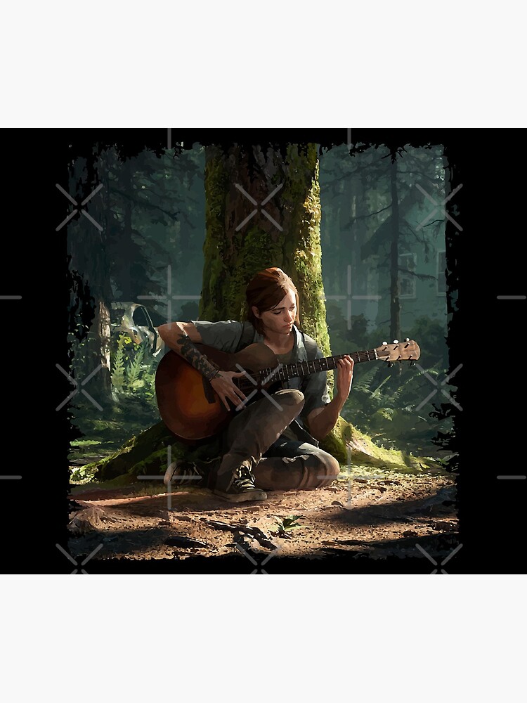 The Last of Us Ellie Illustration Mouse Pad 3