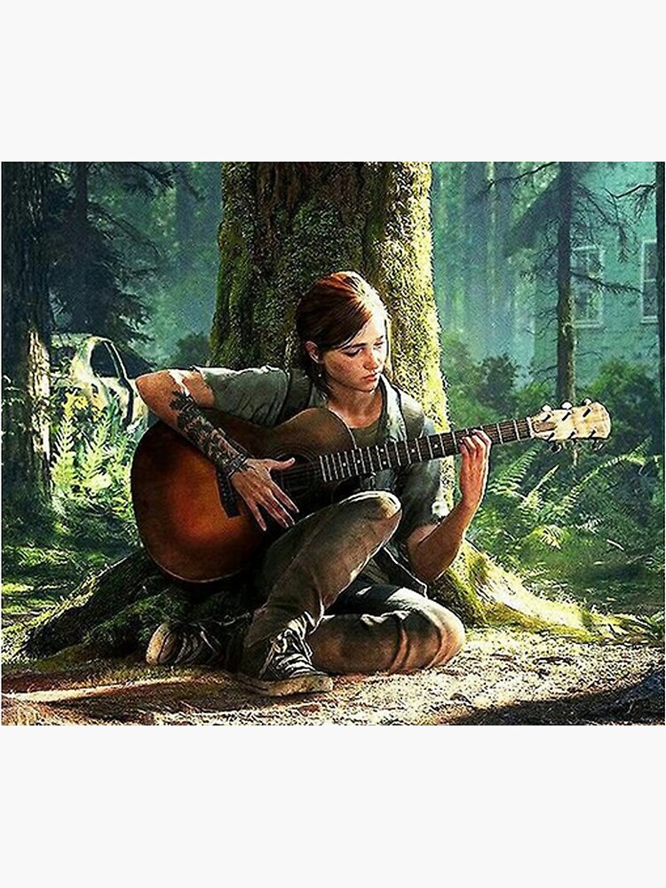 The Last of Us Ellie Playing Guitar Mouse Pad LOU145 3