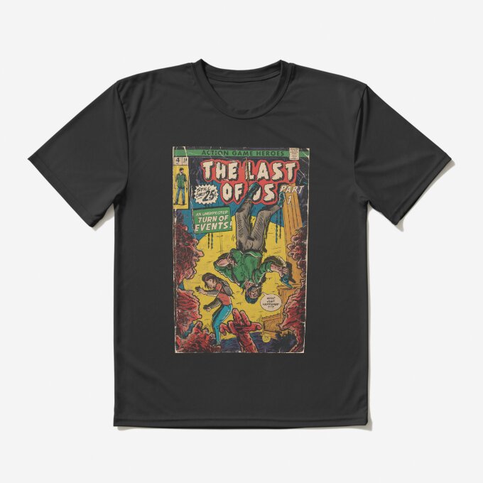 The Last of Us Fan Art Comic Cover T-Shirt 5