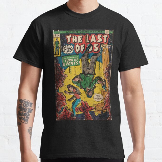 The Last of Us Fan Art Comic Cover T-Shirt 2