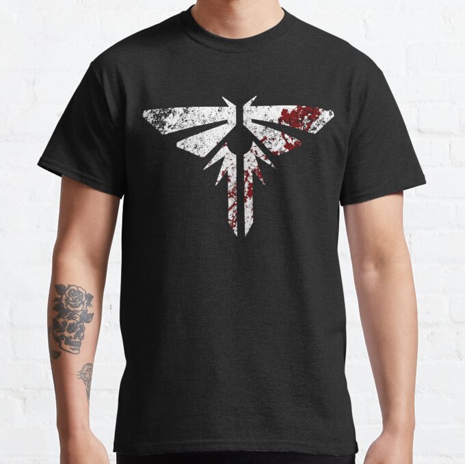 The Last of Us Fireflies Faction T-Shirt LOU116 2