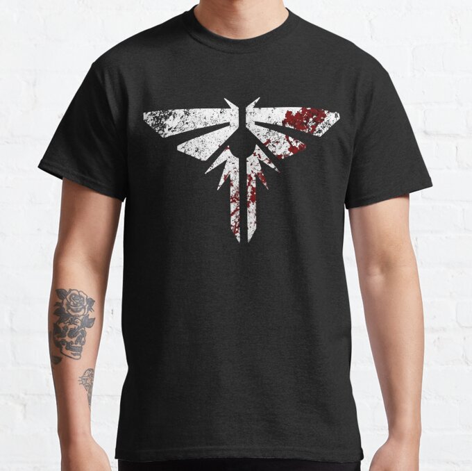 The Last of Us Fireflies Faction T-Shirt LOU164 2
