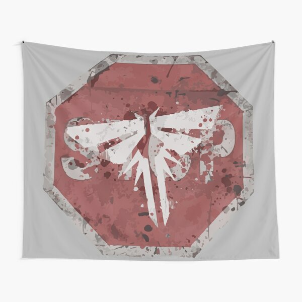 The Last of Us Fireflies Logo Glowing Tapestry 2