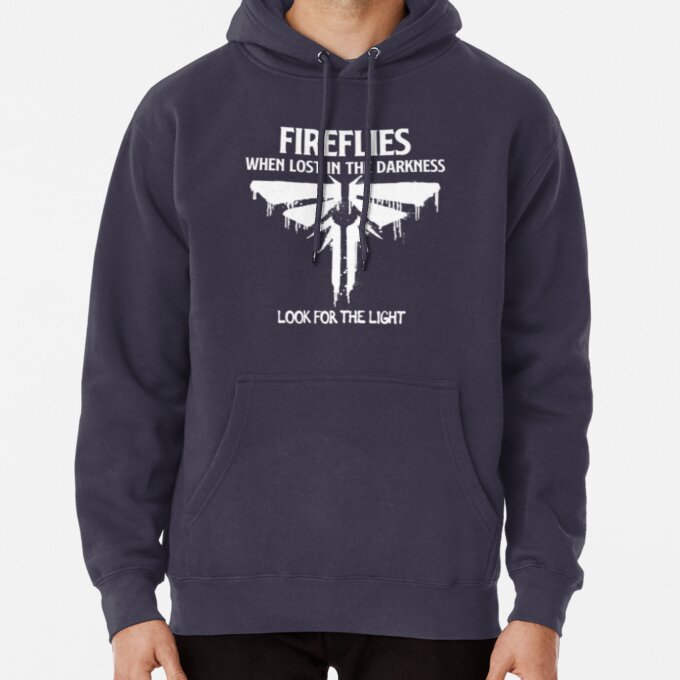 The Last of Us Fireflies White Logo Hoodie 7