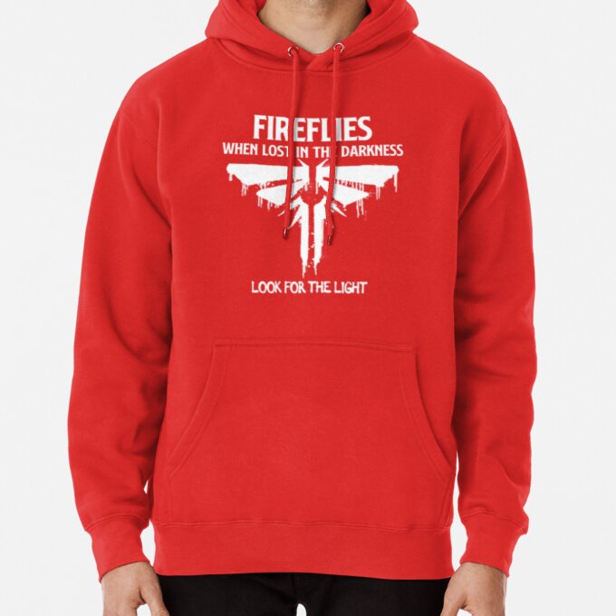 The Last of Us Fireflies White Logo Hoodie 9