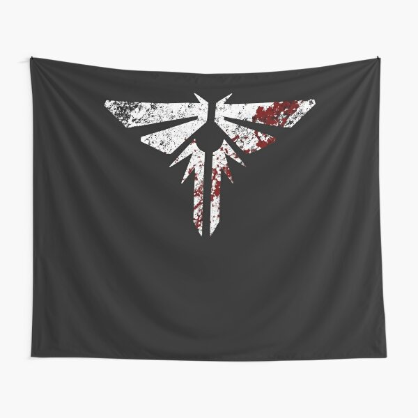 The Last of Us Firefly Resistance Group Logo Tapestry 2