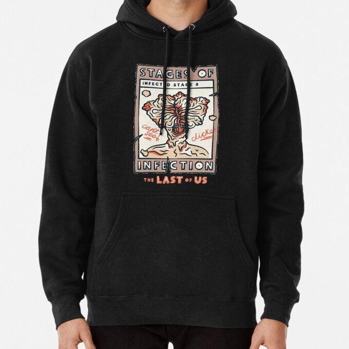 The Last of Us Infection Stages Clickers Hoodie 4