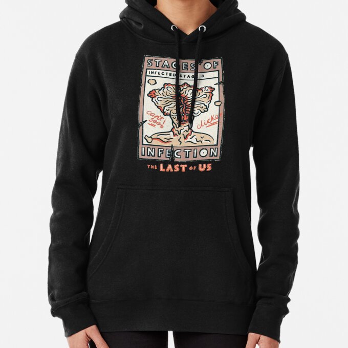 The Last of Us Infection Stages Clickers Hoodie 2