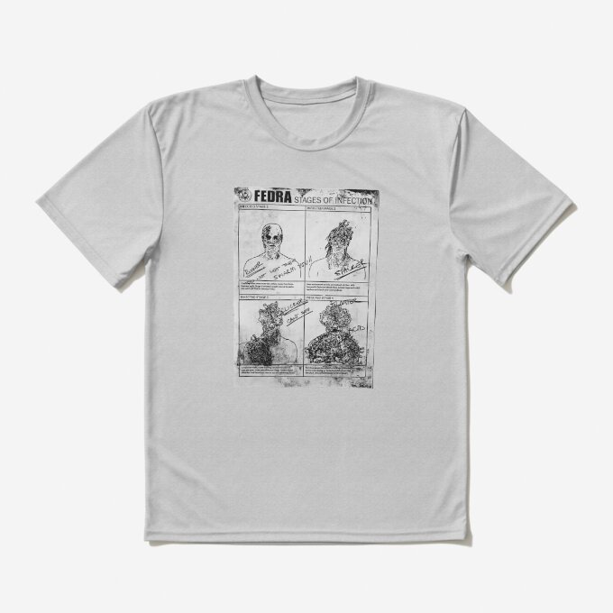 The Last of Us Infection Stages T-Shirt 7