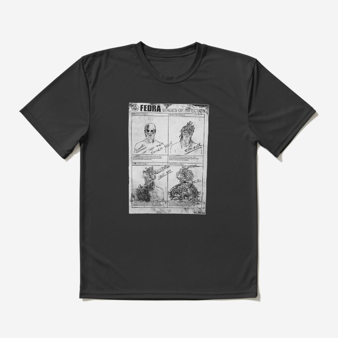 The Last of Us Infection Stages T-Shirt 5