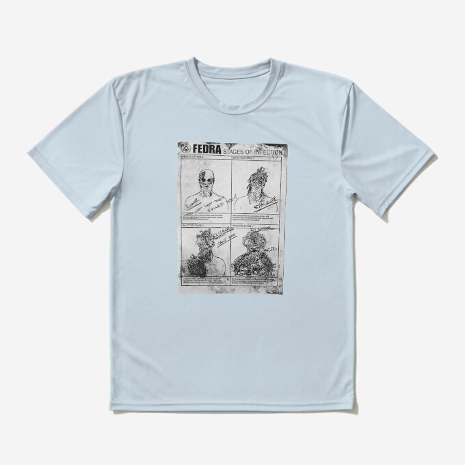 The Last of Us Infection Stages T-Shirt 9