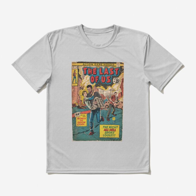 The Last of Us Intro Fan Art Comic Cover T-Shirt 7