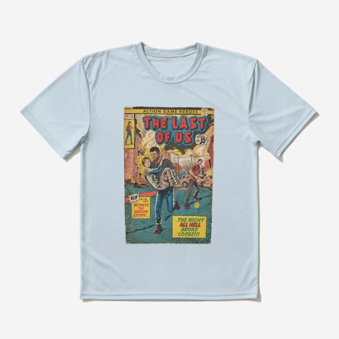 The Last of Us Intro Fan Art Comic Cover T-Shirt 9