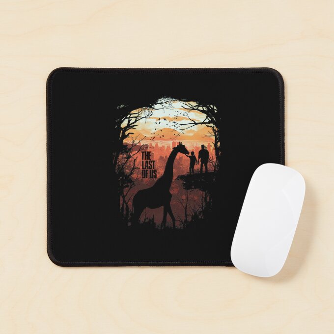 The Last of Us Joel and Ellie Family Classic Mouse Pad 1