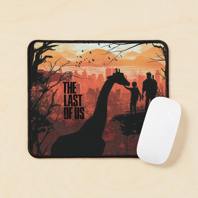 The Last of Us Joel and Ellie Family Mouse Pad 1