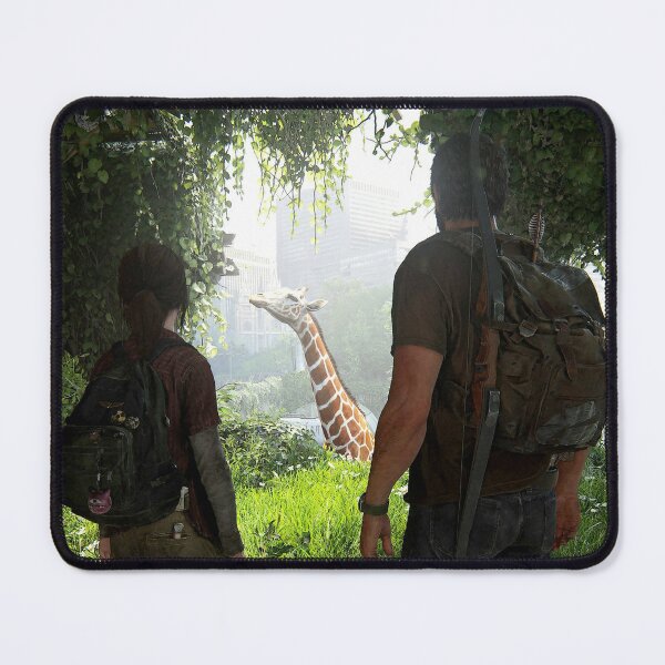 The Last of Us Joel and Ellie Giraffes Mouse Pad 2