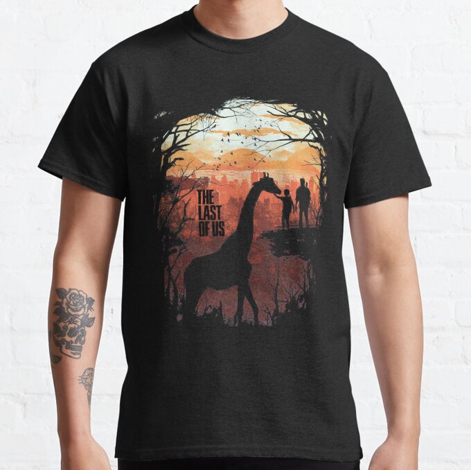 The Last of Us Joel & Ellie Family T-Shirt LOU188 2