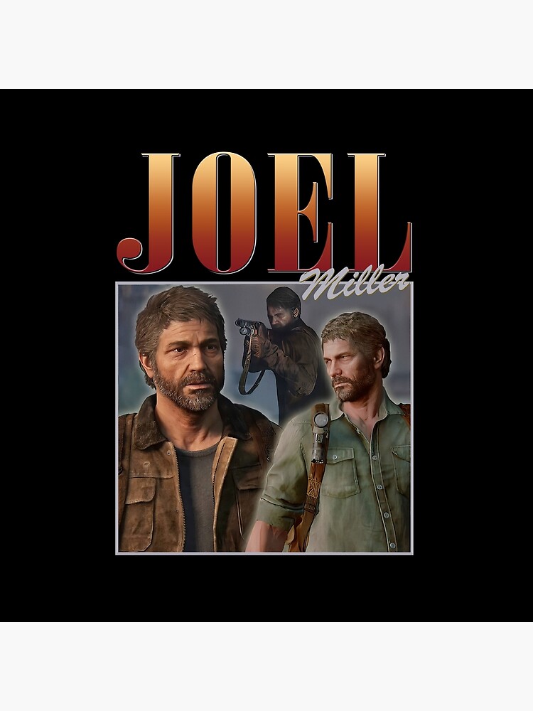 The Last of Us Joel Miller Retro Portrait Post-Apocalyptic Zombie Game Tapestry 2
