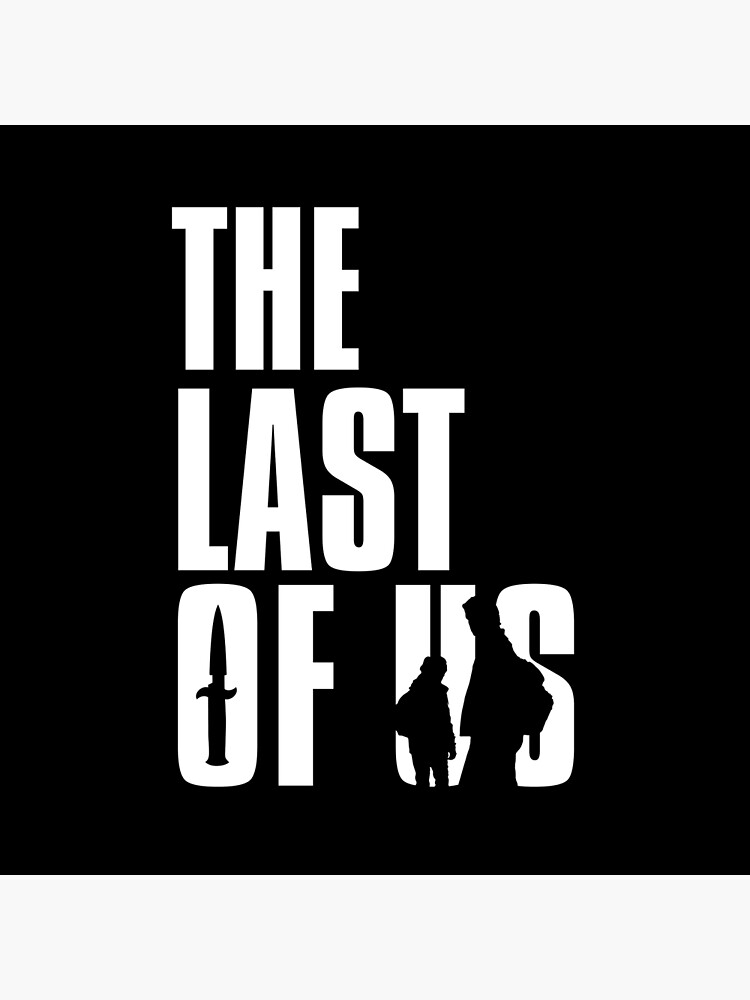 The Last of Us Logo Typography Post-Apocalyptic Zombie Video Game Tapestry 2