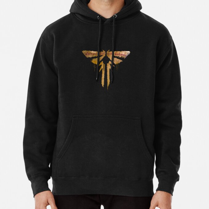The Last of Us Lost in Darkness Quote Hoodie LOU190 4