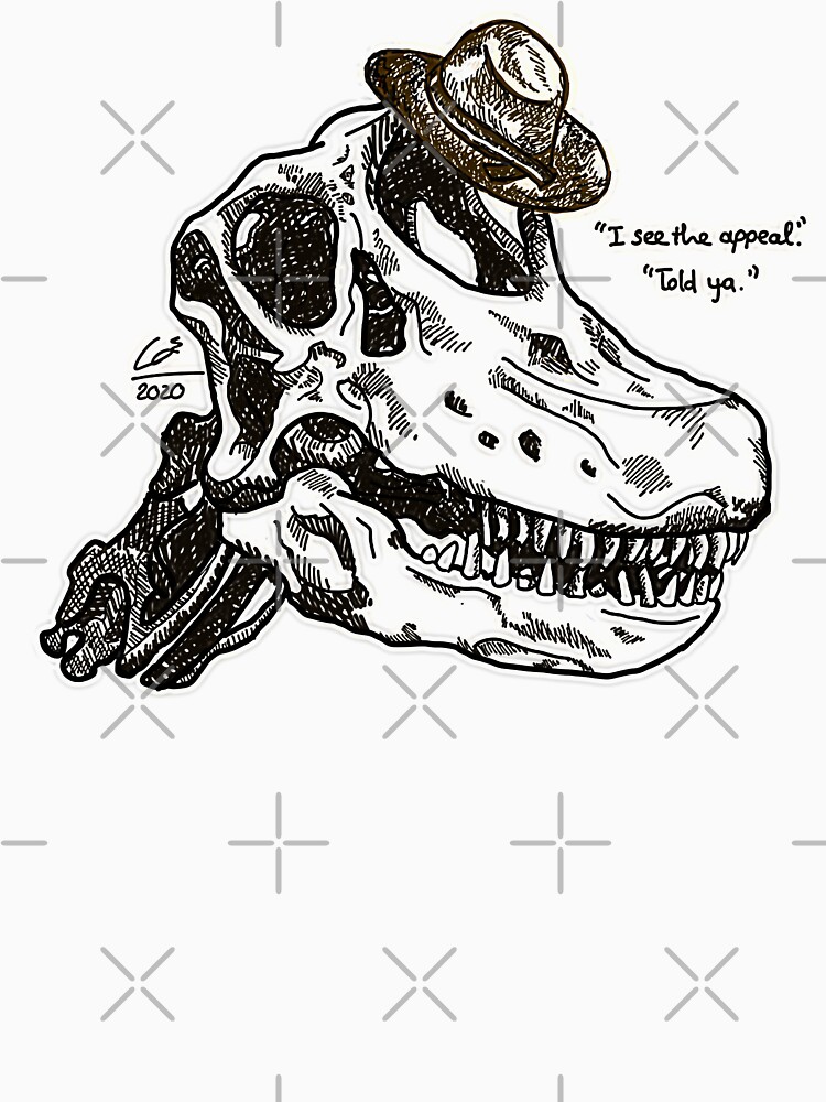 The Last of Us Part II Dinosaur Joel T-Shirt 4