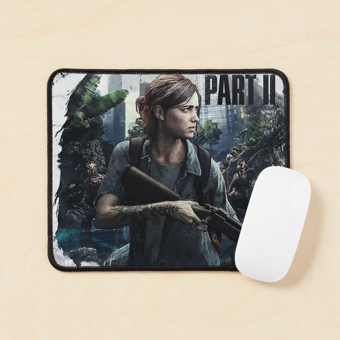 The Last of Us Part II Game Logo Mouse Pad 1