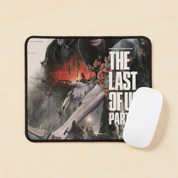 The Last of Us Part II Game Title Mouse Pad LOU178 1