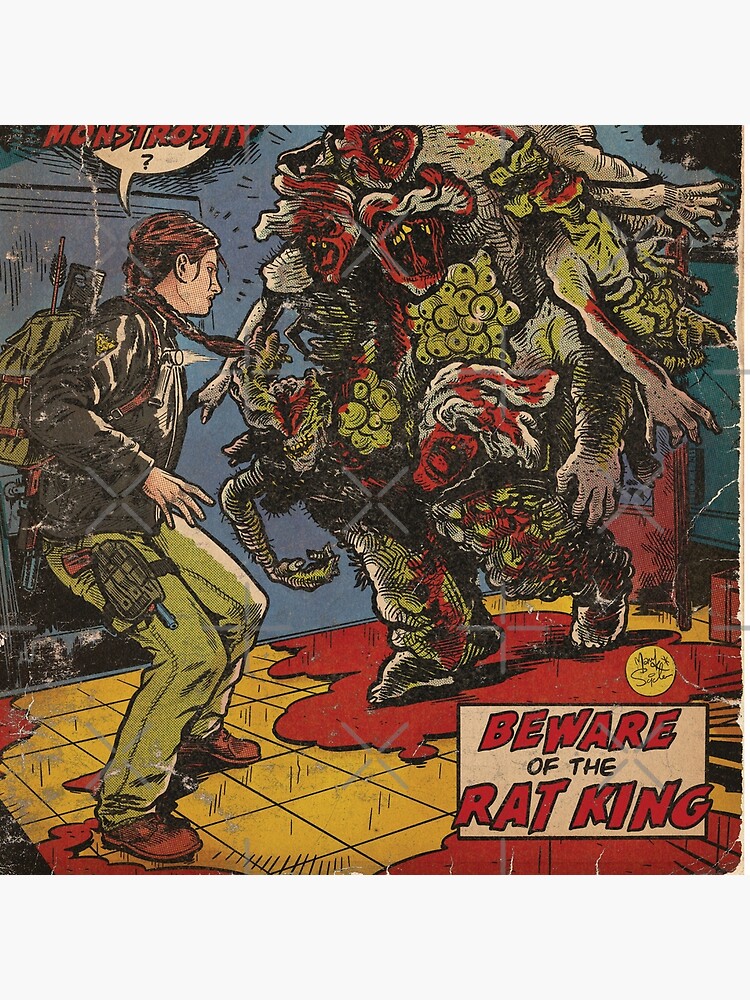 TLOU 2 Rat King Boss Battle Fan Art Horror Zombie Game Tapestry 2