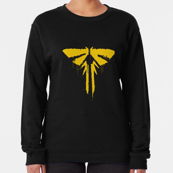TLOU Firefly Yellow Graffiti Sweatshirt 2