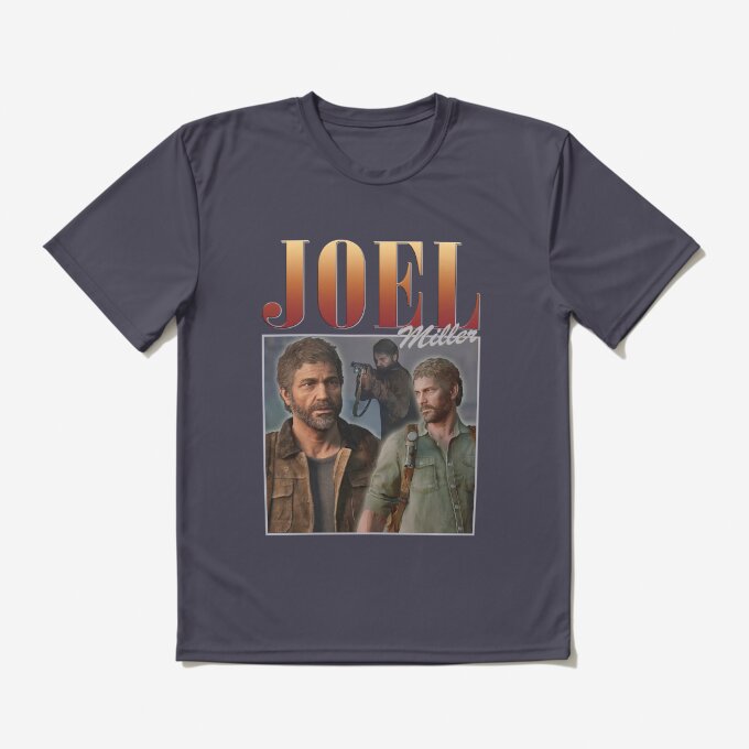 TLOU Joel Miller Retro T-Shirt 1