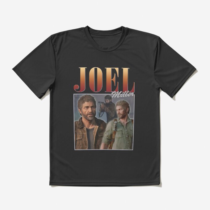 TLOU Joel Miller Retro T-Shirt 5
